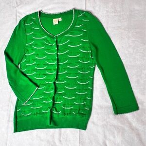 Anthropologie winter Waves Womens Cardigan Sweater